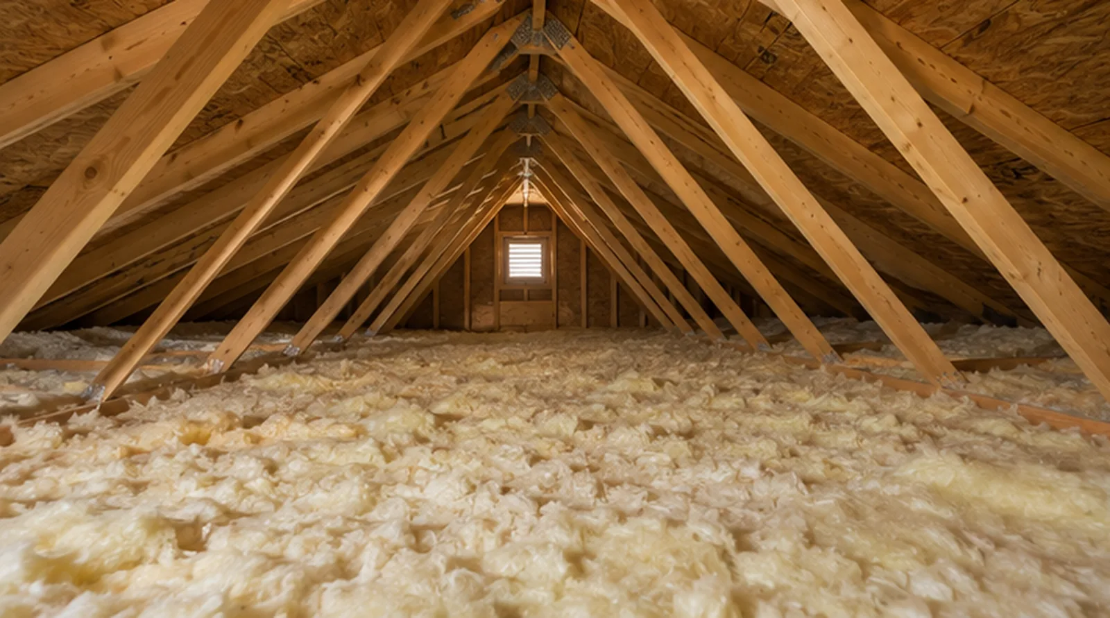 Attic & insulation — Home Inspection Winthrop MN